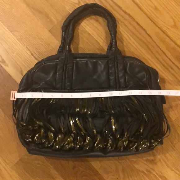 Katherine Kwei Signature Loop Leather Handbag - Picture 8 of 14